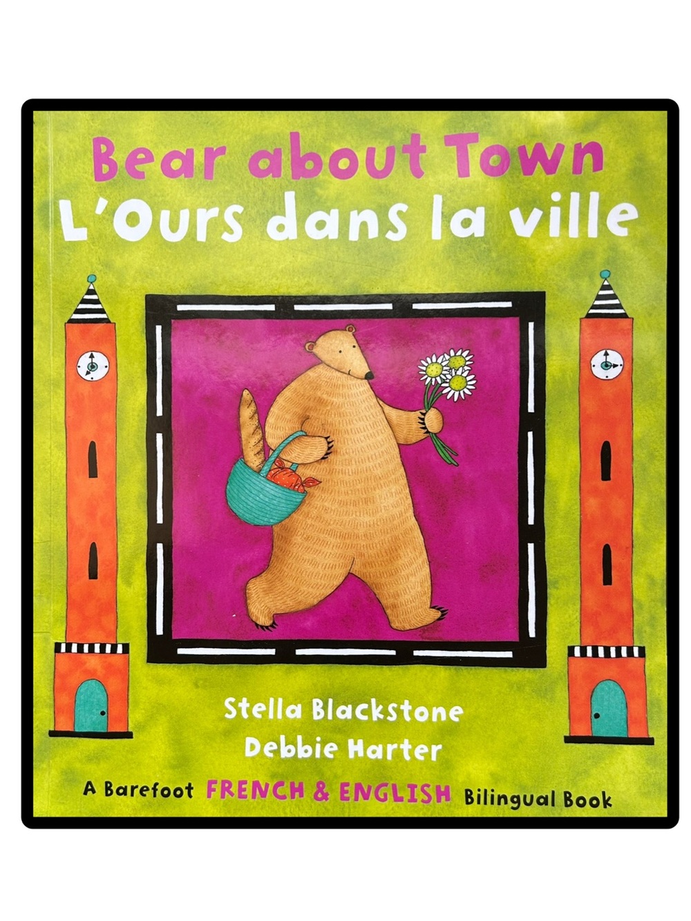 BUNDLE & SAVE 🎉 Bilingual Bear about Town L'Ours dans la ville A Barefoot Book